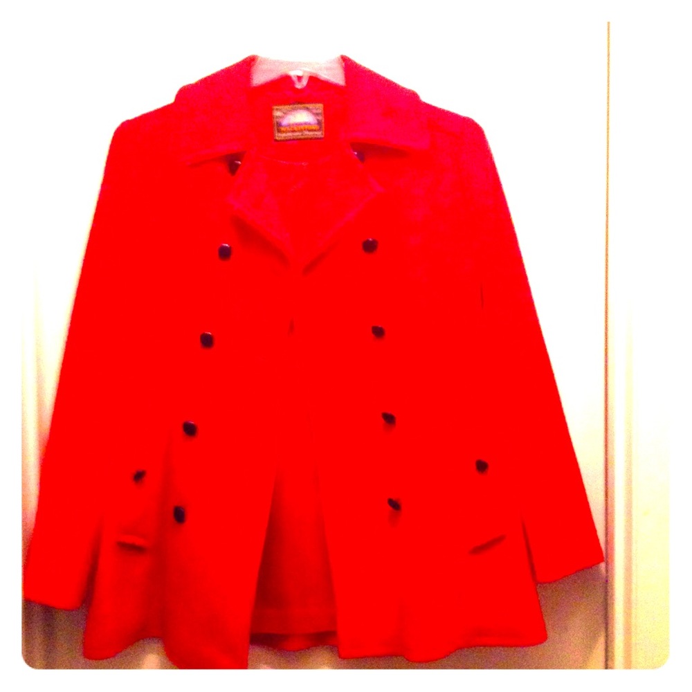 Mackintosh Red Peacoat